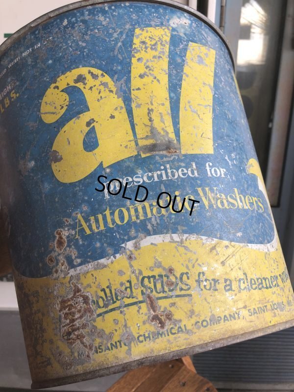 画像10: Vintage All Automatic Washers Bucket (B578)