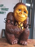 Vintage New York Vinyl Prod Gorilla Monkey Bank (B579)