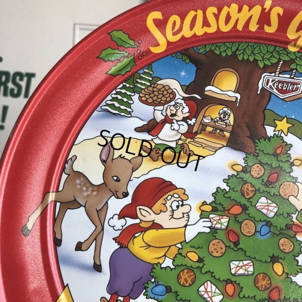 画像4: Vintage Keebler Christmas Cookies Can 1993 (B582)