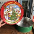 画像1: Vintage Keebler Christmas Cookies Can 1993 (B582) 　 (1)