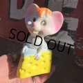 60s Vintage Cheese Mouse Vinyl Nightlight (B584)