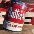 画像1: Vintage U.S.A Butter-Nut Coffee Tin 2LBS (B586) (1)