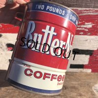 Vintage U.S.A Butter-Nut Coffee Tin 2LBS (B586)