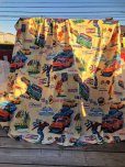 画像10: 70s Vintage SEARS NASCAR Blanket Fabric 268x227cm (B590)