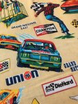 画像7: 70s Vintage SEARS NASCAR Blanket Fabric 268x227cm (B590)