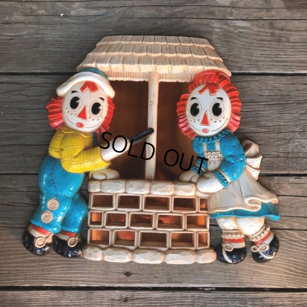 画像8: 70s Vintage Raggedy Ann Andy Wall Decor Plaques (T591)