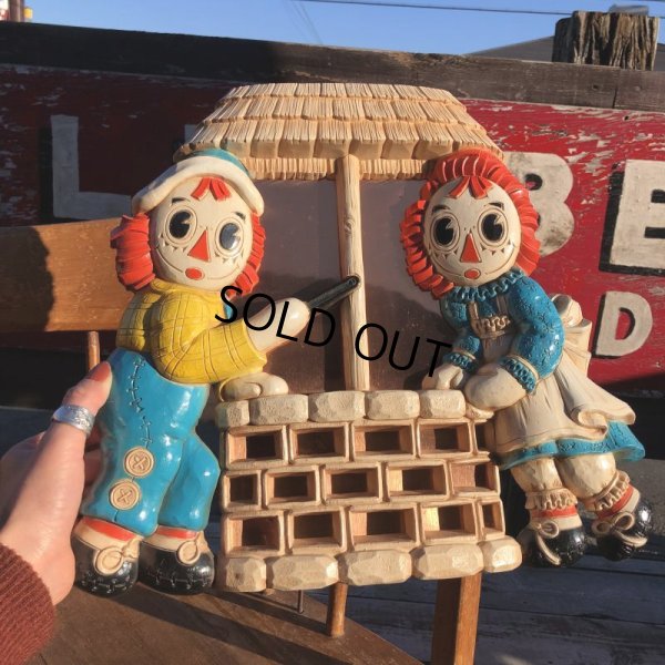 画像15: 70s Vintage Raggedy Ann Andy Wall Decor Plaques (T591)