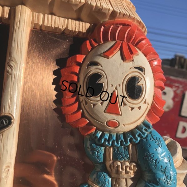 画像7: 70s Vintage Raggedy Ann Andy Wall Decor Plaques (T591)