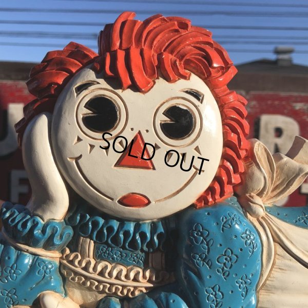 画像4: 70s Vintage Raggedy Ann Decor Plaques (T593)