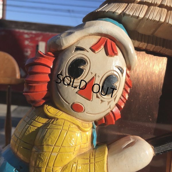 画像6: 70s Vintage Raggedy Ann Andy Wall Decor Plaques (T591)