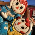 画像3: 70s Vintage Raggedy Ann Andy Wall Decor Plaques Pair Set (T592)