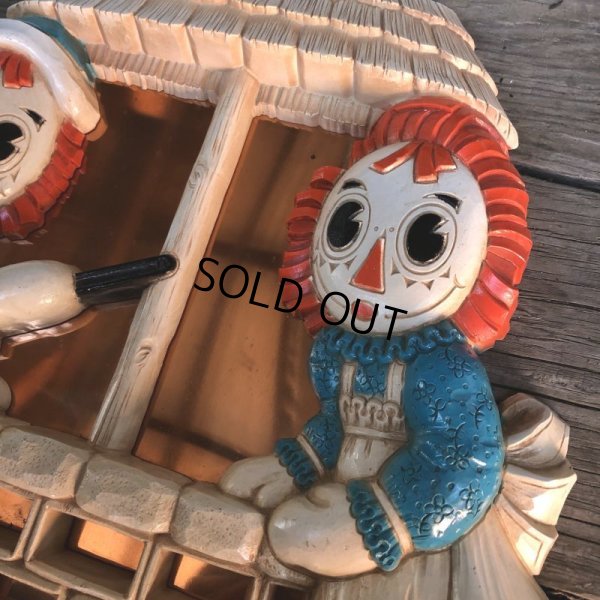 画像11: 70s Vintage Raggedy Ann Andy Wall Decor Plaques (T591)