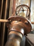 画像6: Vintage Industrial Wood Handle Trouble Hanging Light Lamp (B595)