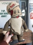 画像1: Vintage Frostie Root Beer Frostie Man Cloth Doll (B596) (1)