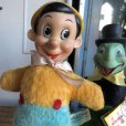 画像7: 50s Vintage GUND Disney Pinocchio & Jiminy Cricket SET (B597)