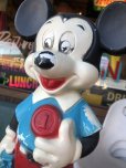 画像8: 60s Vintage Mickey Mouse Blow Mold Plastic Coin Bank 48cm (B598)