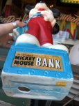 画像5: 60s Vintage Mickey Mouse Blow Mold Plastic Coin Bank 48cm (B598)