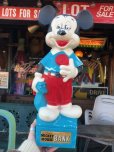 画像11: 60s Vintage Mickey Mouse Blow Mold Plastic Coin Bank 48cm (B598)