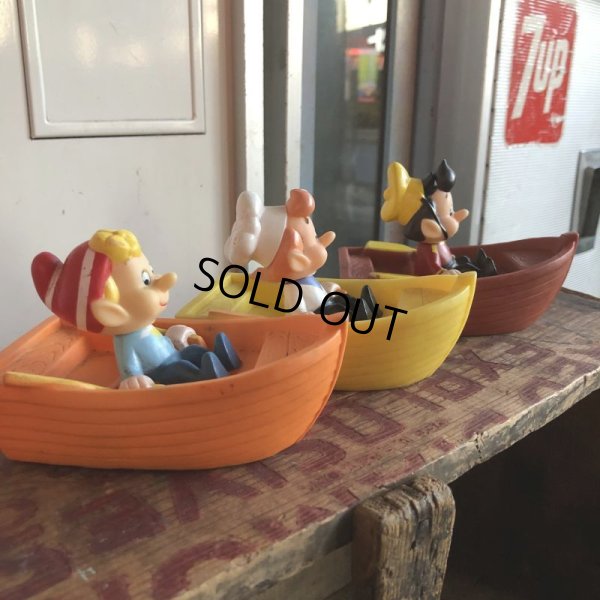 画像3: 80s Vintage Snap! Crackle! Pop! Bath Tub Toy LOOSE SET(B600)