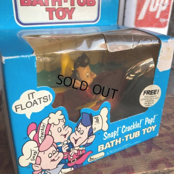 画像6: 80s Vintage Snap! Crackle! Pop! Bath Tub Toy BOX SET(B599)