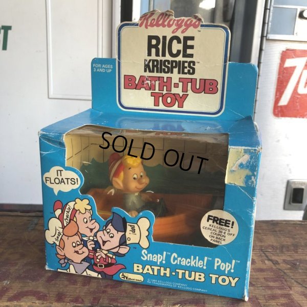 画像11: 80s Vintage Snap! Crackle! Pop! Bath Tub Toy BOX SET(B599)