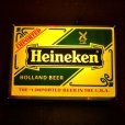 画像16: 70s Vintage Heineken Beer Lighted Sign (B601)