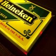 画像15: 70s Vintage Heineken Beer Lighted Sign (B601)
