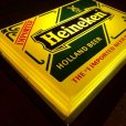 画像14: 70s Vintage Heineken Beer Lighted Sign (B601)