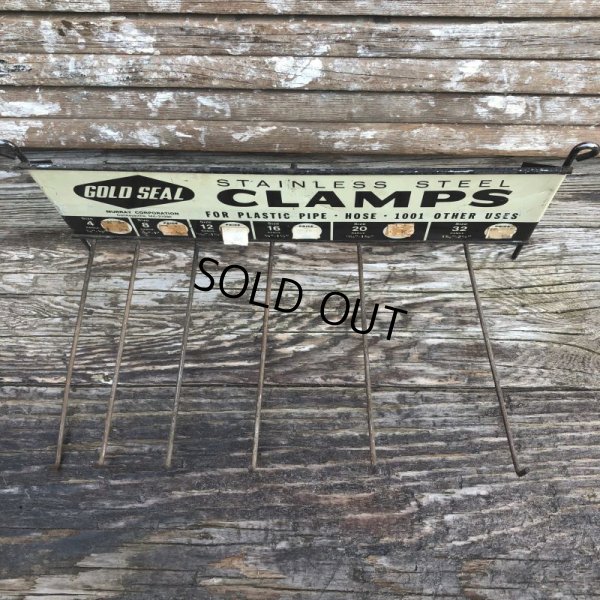 画像8: Vintage Hardware Store Tools Display Rack (B608)