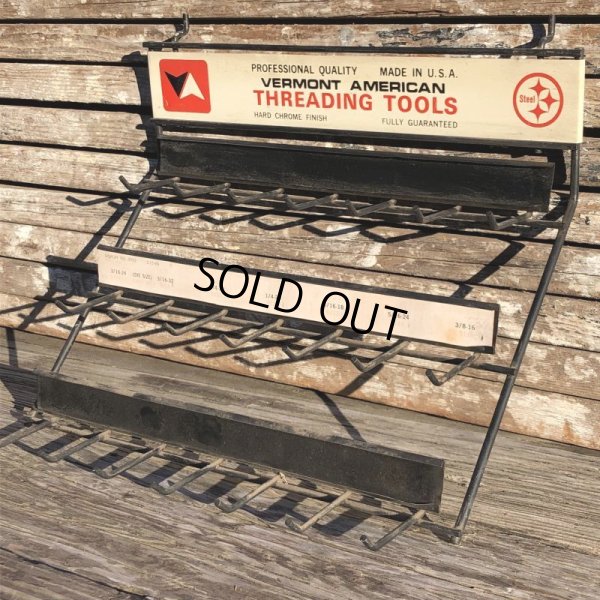 画像5: Vintage Hardware Store Tools Display Rack (B604)