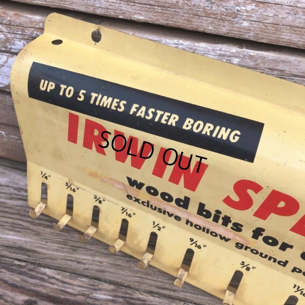 画像7: Vintage Hardware Store Tools Display Rack (B607)