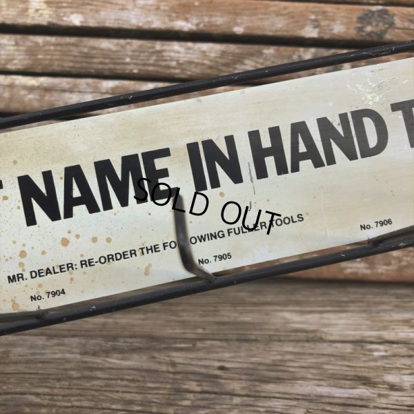 画像4: Vintage Hardware Store Tools Display Rack (B606)