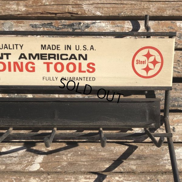 画像2: Vintage Hardware Store Tools Display Rack (B604) 