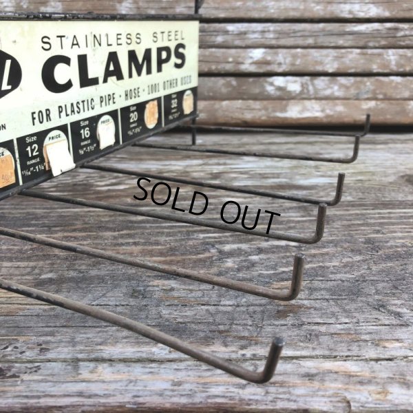 画像7: Vintage Hardware Store Tools Display Rack (B608)