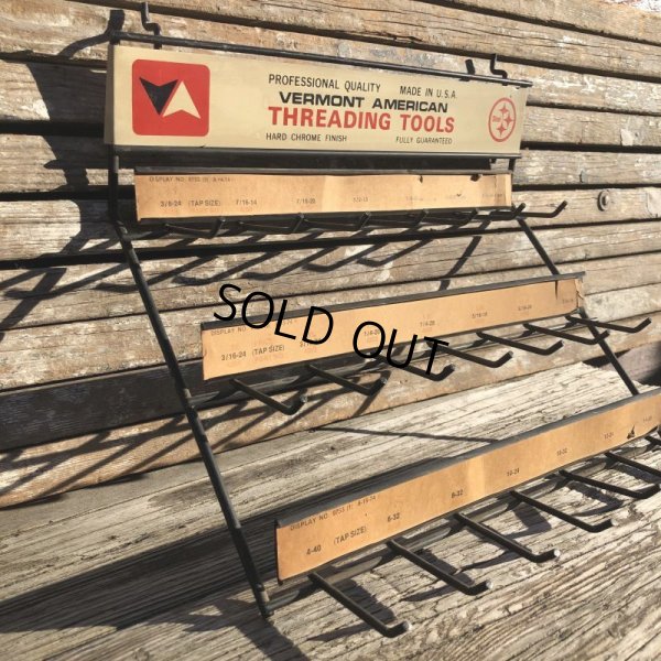 画像3: Vintage Hardware Store Tools Display Rack (B603)