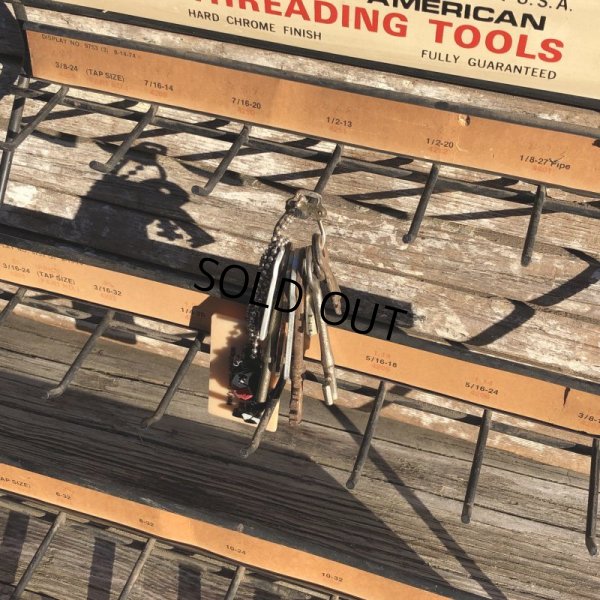 画像9: Vintage Hardware Store Tools Display Rack (B603)