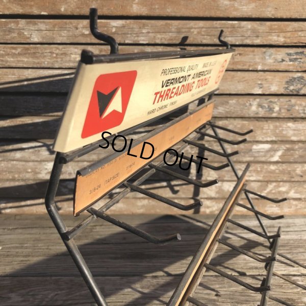 画像4: Vintage Hardware Store Tools Display Rack (B603)