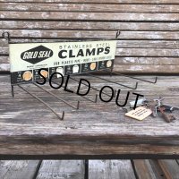 Vintage Hardware Store Tools Display Rack (B608) 