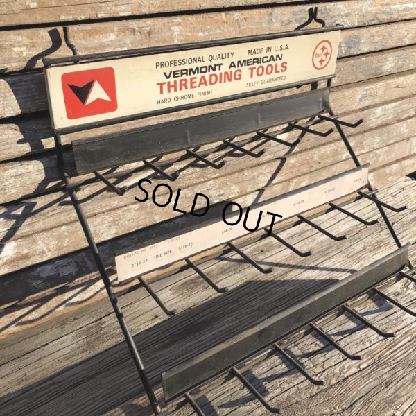 画像8: Vintage Hardware Store Tools Display Rack (B604)