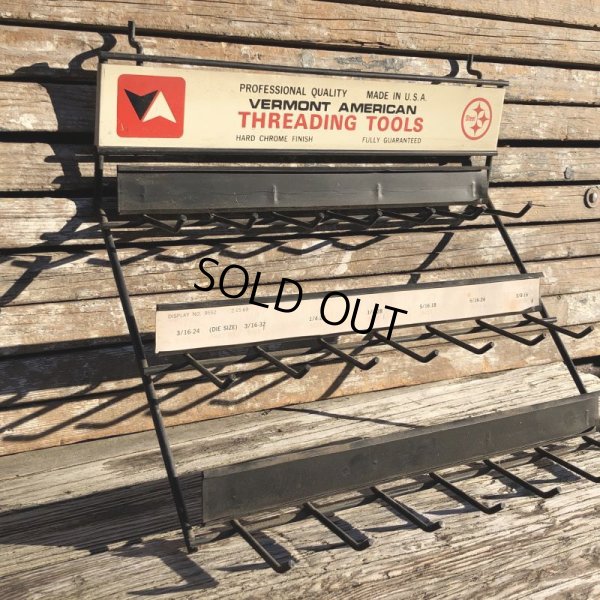 画像4: Vintage Hardware Store Tools Display Rack (B604)