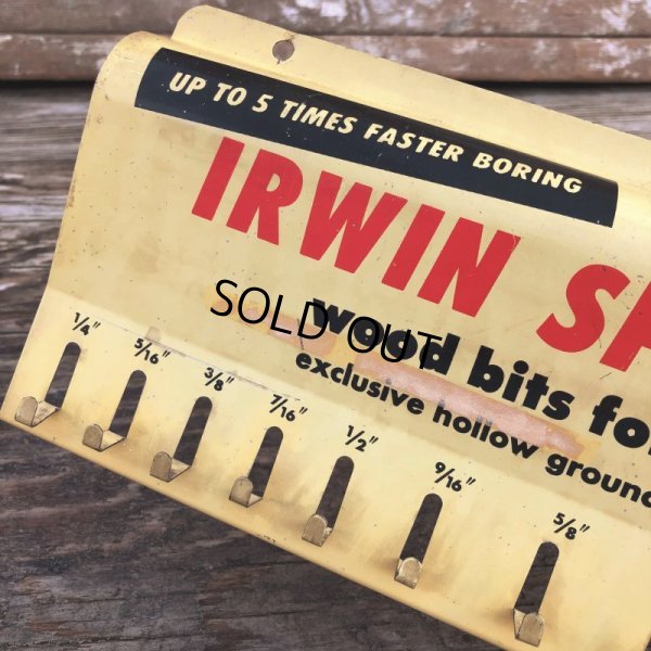 画像6: Vintage Hardware Store Tools Display Rack (B607)