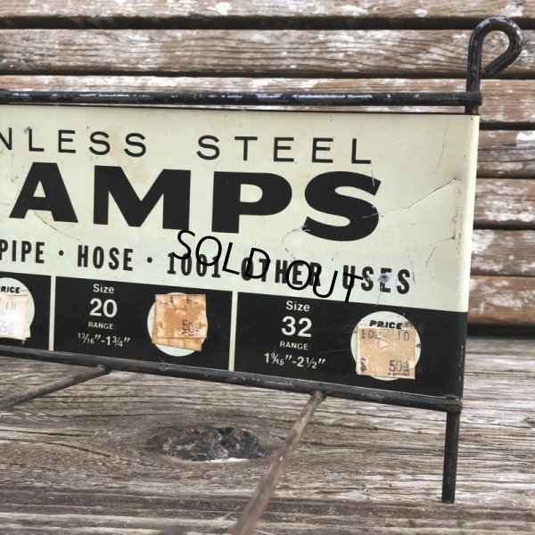 画像4: Vintage Hardware Store Tools Display Rack (B608)