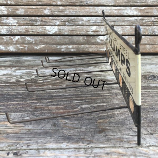 画像6: Vintage Hardware Store Tools Display Rack (B608)