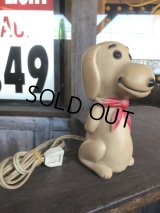 70s Vintage PEANUTS Snoopy Night Light Lamp (B610)