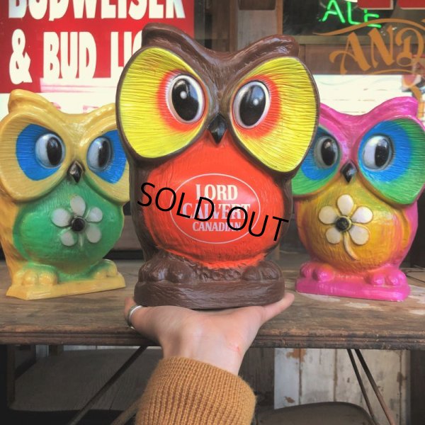 画像13: Vintage Lord Calvert Canadian Whiskey Owl Bank (B614)