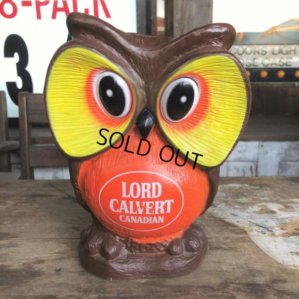 画像11: Vintage Lord Calvert Canadian Whiskey Owl Bank (B614)