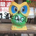 Vintage Psychedelic Hippie Owl Yellow (B615) 