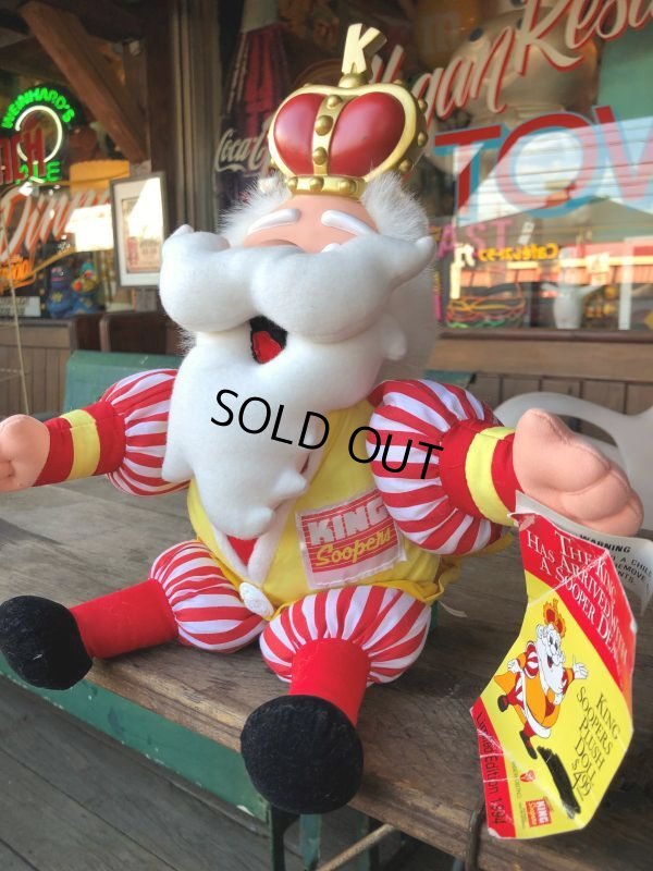 画像7: Vintage King Soopers Advertising The King Stuffed Doll (B635)