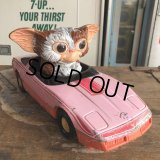Vintage 1984 ERTL Gremlins Gizmo PINK Corvette Gizmobile (B636)