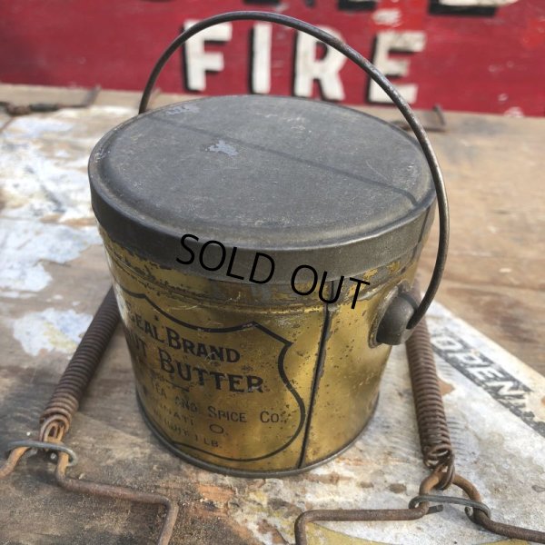 画像5: Vintage Red Seal Peanut Butter Pail Tin (B641)